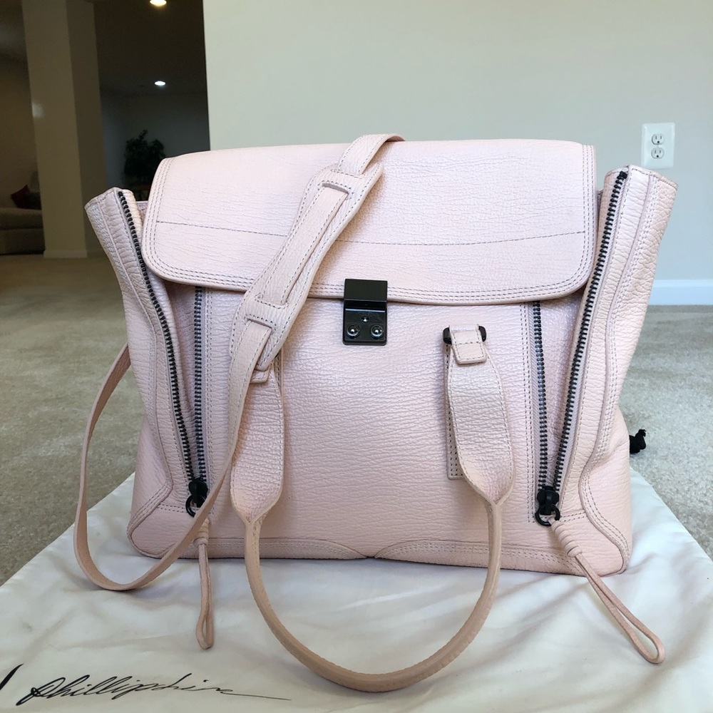 3.1 Phillip Lim Pashi Satchel Large - Blush
